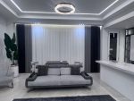 پرده ورتیکال طوسی